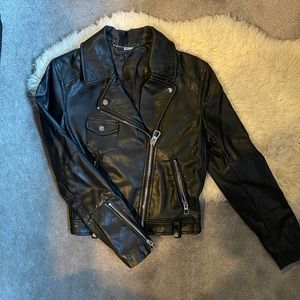 Leather jacket